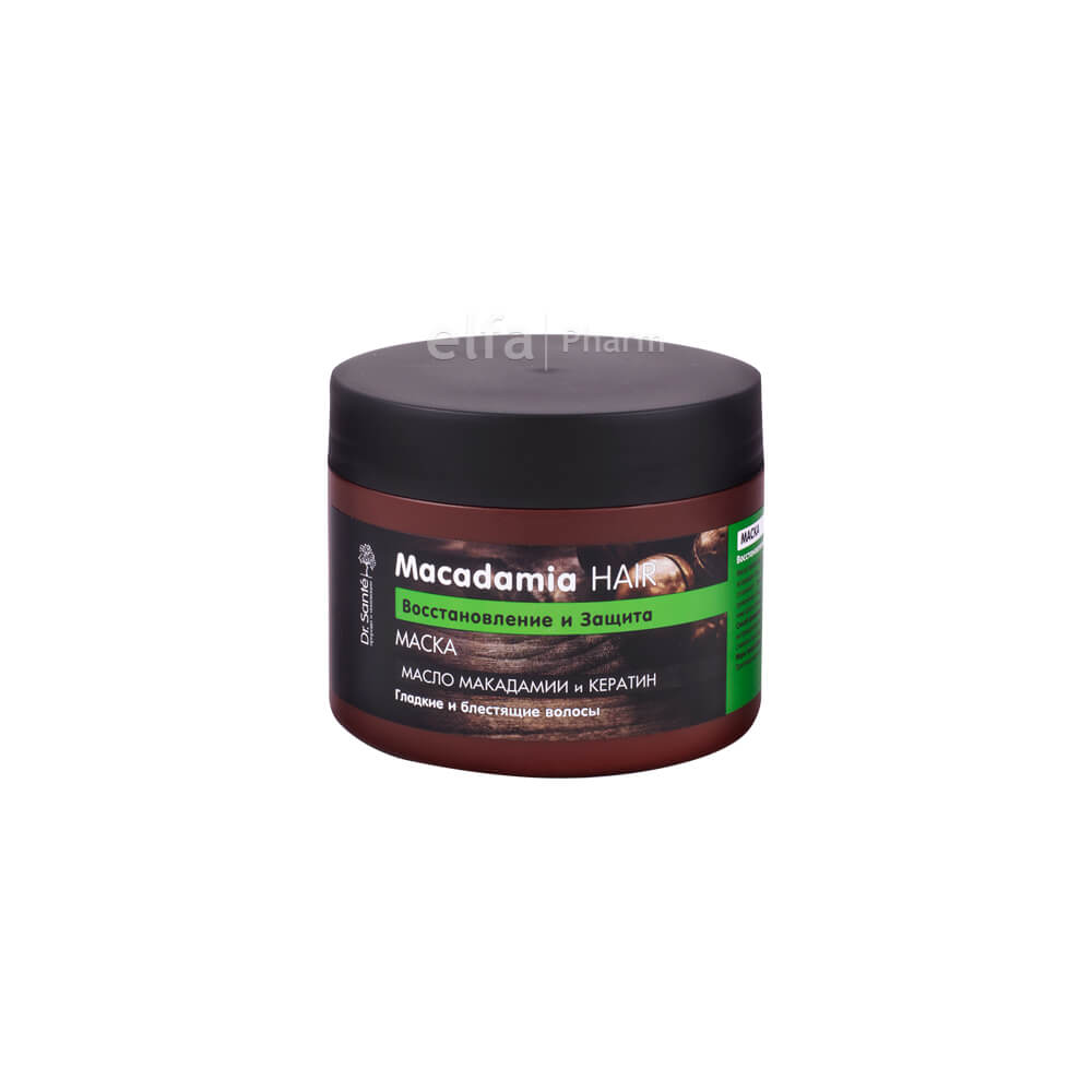 Macadamia Hair Восстановление и защита Маска для ослабленных волос, 300мл 