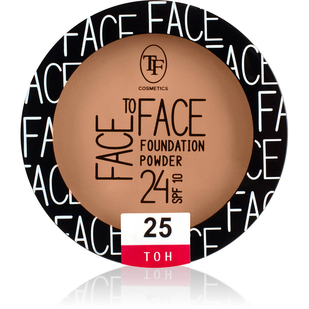 Пудра компактная для лица "Face To Face" TP-20-25C тон 25
