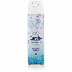 Дезодорант женский Carelax Свежая вода, 150мл 