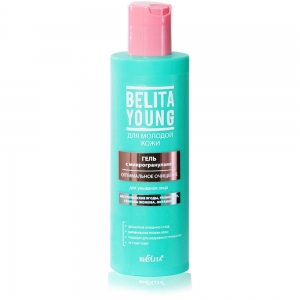 Belita Young  для молодой кожи Гель для умывания Оптимальное очищение с микрогранулами, 200мл