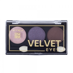 Компактные тени для век Velvet Eyes Vitex тон 02 Royal violet