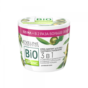 Bio Organic Крем–лифтинг д/лица ультравосстановление 3в1, 100мл 