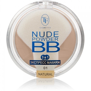 Пудра для лица "Nude BB Powder" TP-15-01C, тон 01 фарфоровый.