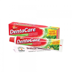 Зубная паста DentaCare С экстрактом трав, с кальцием, 125+20г